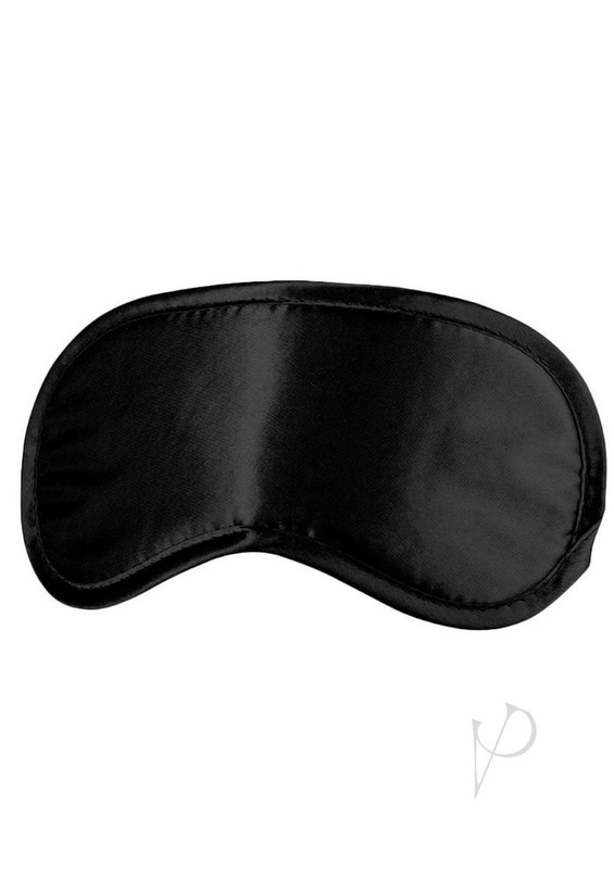 Ouch! Satin Eye-Mask - Black gallery