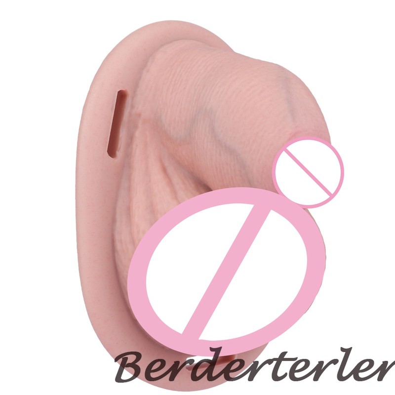 Lockable Chastity Cage Male Chastity Belt Strap On Dildo Pant With Hole Ring gallery