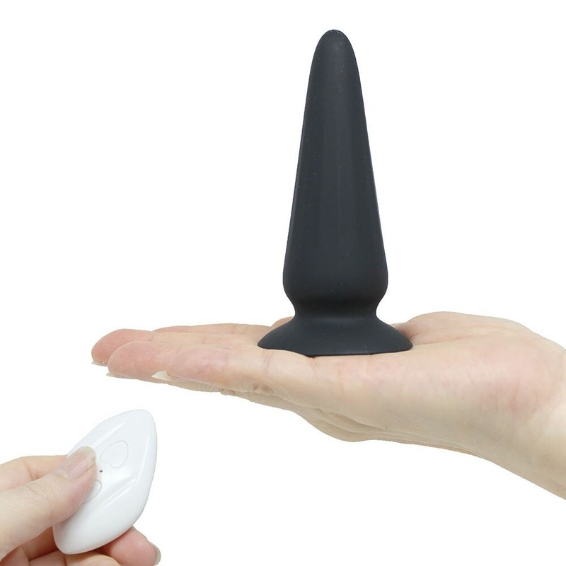 Wireless Remote Control Vibrating Anal Butt Plug Vibrator Anal Trainer Sex Toys gallery
