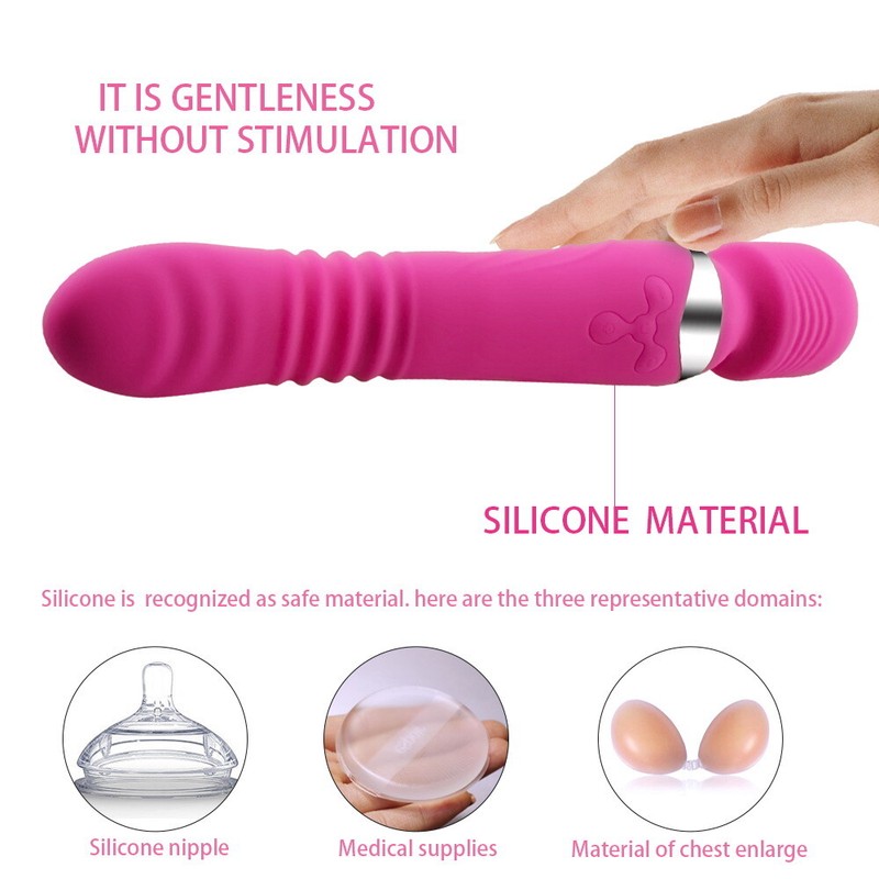 Automatic Heating Male Masturbator Sex Machine Gun Toys Flexible Dildo for Women gallery