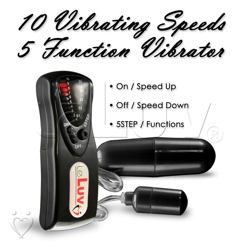 Bullet Massagers LeLuv Multispeed Double Zone Single Controller gallery