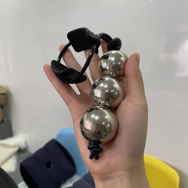 Male Penis-Extender Enlarger Stretcher Strap Ball Stretcher Ball Weights 3 Balls gallery