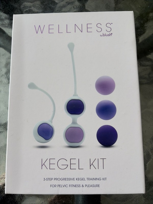 Blush Wellness 3 Step Kegel Training Kit-9 Combination of Weights Puria Silicone