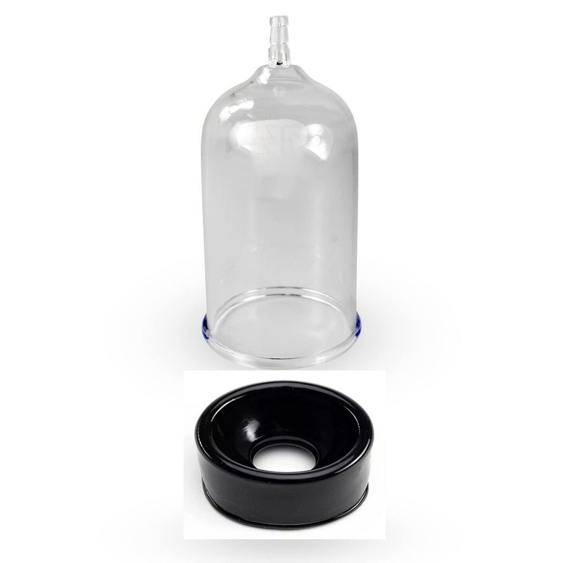 Vacuum Suck Stroke Penis Head Glan Pump Cock Enlarger Trainer Sex Toys for Men gallery