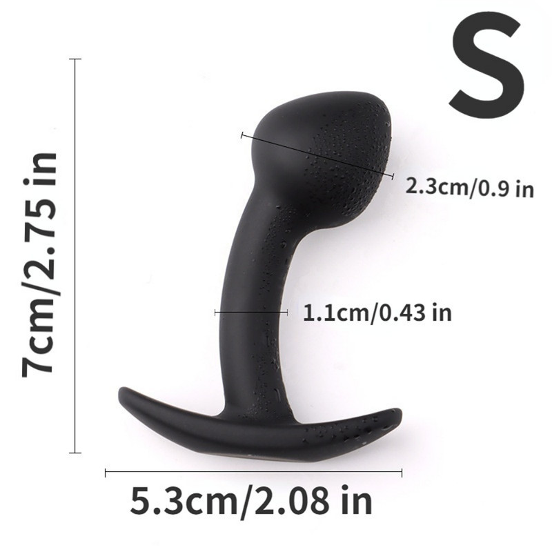 Unisex Silicon Anus Plugs Sexy Toys For Men Women Couples Flirt Massage