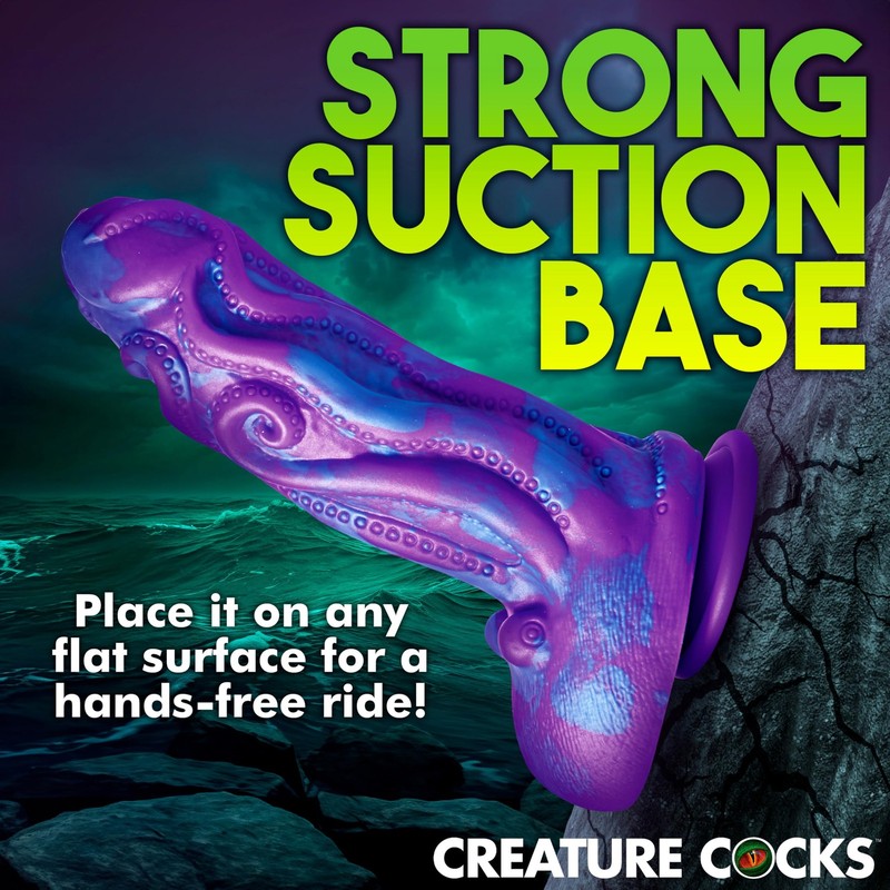 CREATURE COCKS Octophallus Silicone Dildo for Beginners, Men, Women, & Couples. gallery