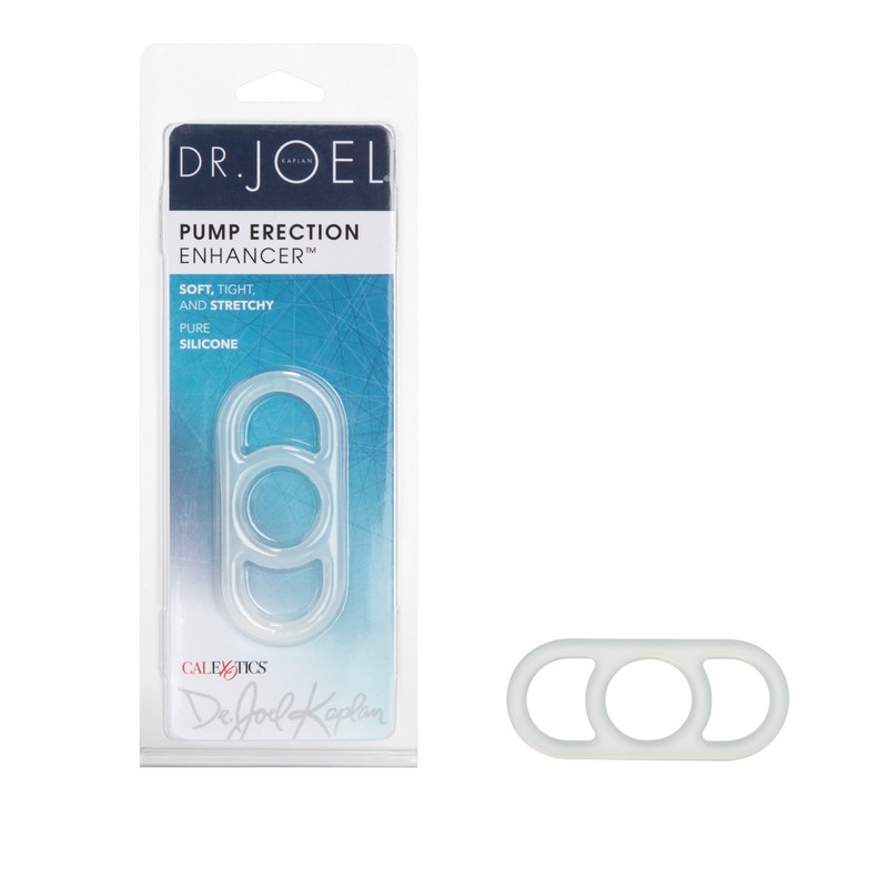 CAL EXOTICS Dr Joel Kaplan Pump Erection Enhancer Silicone Support Ring CLEAR