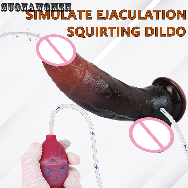 Silicone Black Dildo with Strong Suction Cup Hands-Free Anal Play Adult Sex Toys gallery