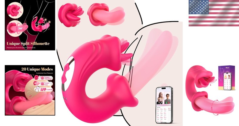 Dual Function Silicone Sex Toy for Women with Clitoral and G Spot Stimulation gallery