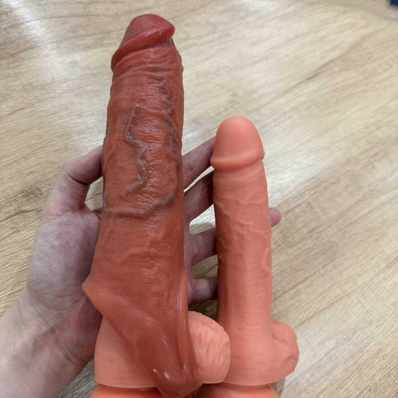 Realistic Penis Extension Extender Sleeve-Cock Sheath Girth Enhancer-Condom BDSM gallery