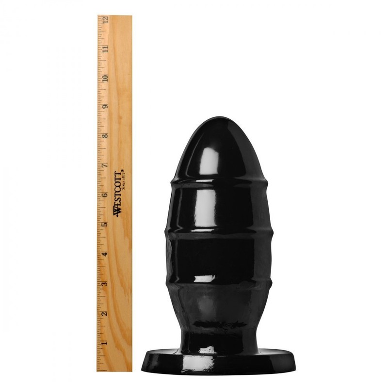 The Missile Butt Plug – Extra Large Ribbed Smooth Texture Anal Plug