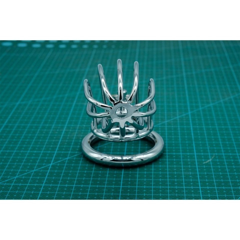 Male Chastity Penis Cock Cage Belt Device Band Auxiliary Ring Bondage Sex Toys gallery