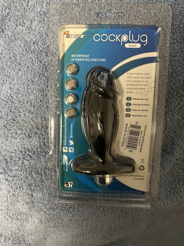 Cock Plug 10 function battery Powered Black