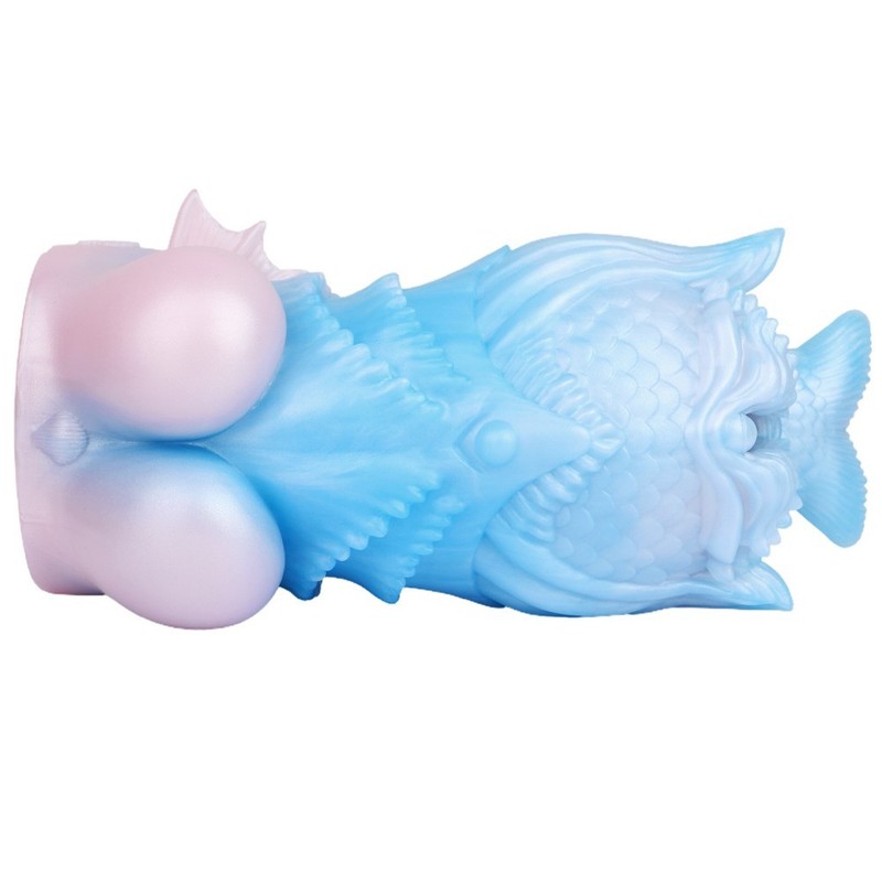 Male Pleasure Sex Toy Monster Masturbators Silicone Sexual Vaginal Doll Mermaid gallery