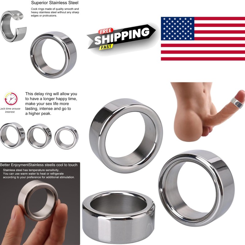 18 Inch Glans Ring Made of High Quality Stainless Steel for Better Experience