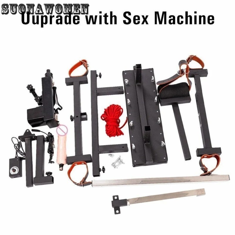 Multifunctional Sex Furniture BDSM Bondage Set Handcuffs SM Sex Machine Tools gallery