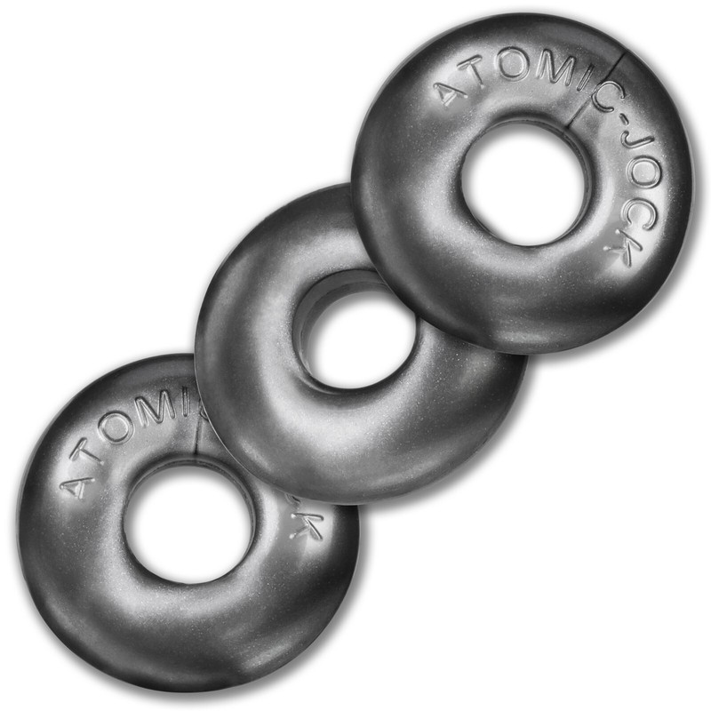 Oxballs Ringer Cock Ring Male ATOMIC JOCK Stay Hard Penis 3-Pack BallRing