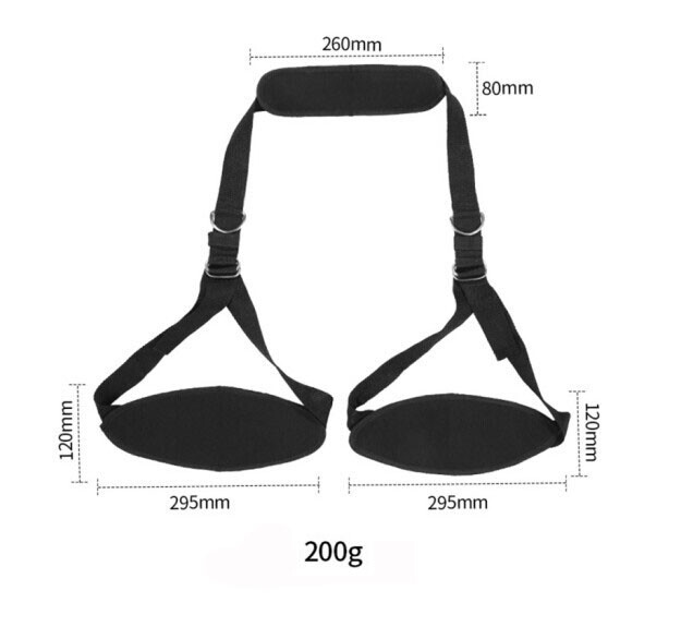 Bondage Women Open Leg Thigh Love Aid Slave Adjustable Straps Adult Sex Toy SM