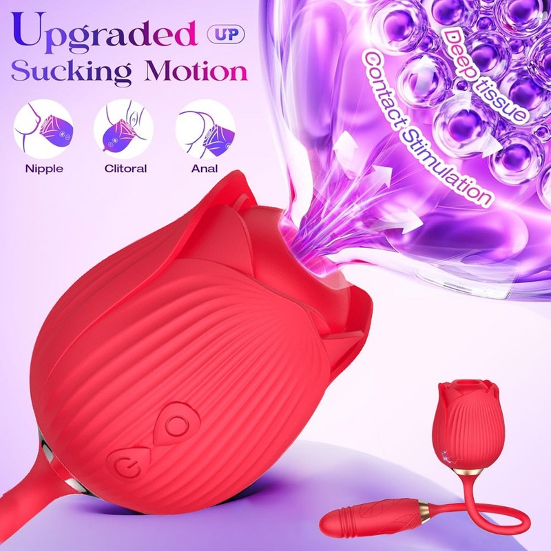 Sucking-Vibrator-Clit-Sucker-Dildo-Women-G-spot-Massager Sex-Toy for-Women gallery