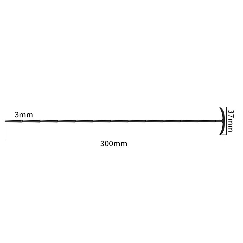 30CM Dilator Urethral Sounding Penis Plug Bead Dilator Silicone Stretcher Male