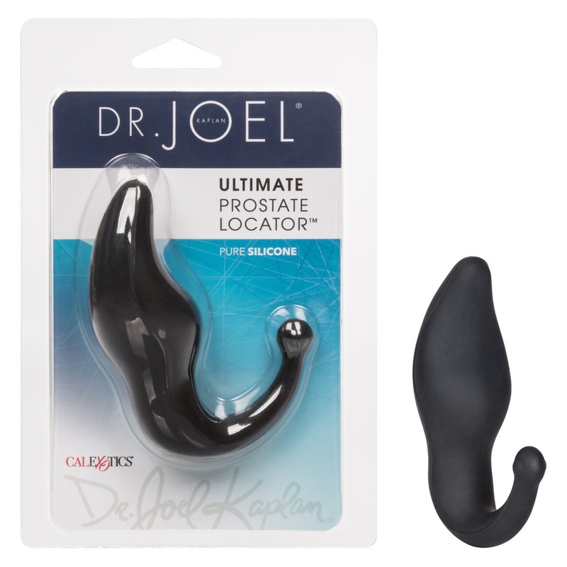 Dr. Joel Kaplan Silicone Ultimate Prostate Stimulator Anal butt plug Toy Black