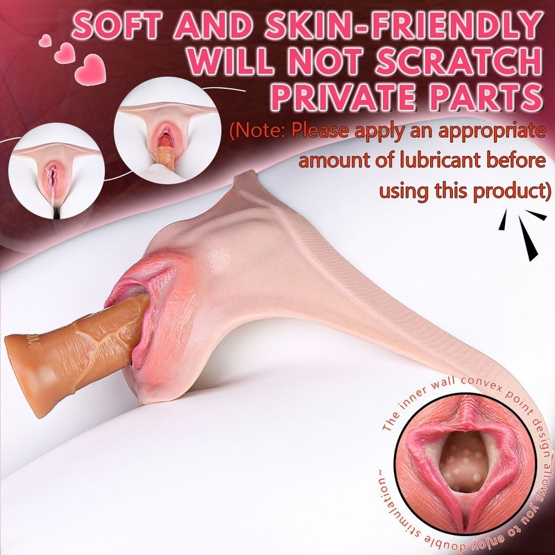 Crossdresser Silicone Fake Vagina Shorts Panty HipShaping Pants For Transgensers gallery