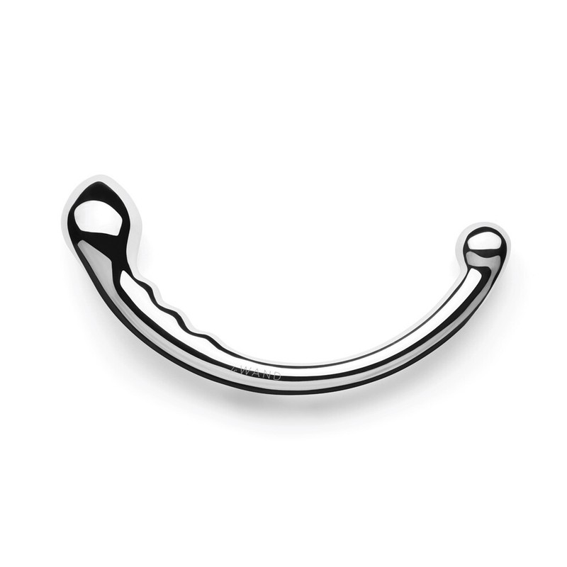 G-Spot and Prostate Stimulator le Wand Hoop Stainless Steel Double 1kg gallery