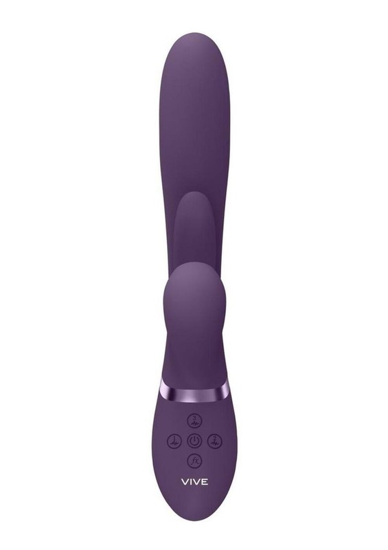 Triple Motor Thrusting G-Spot With Flapper and Air Wave Stimulation Vibrator gallery