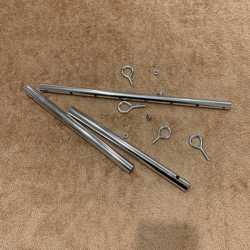 Adjustable Metal Leg Separate Bar for Open Leg Bondage Slave Handcuffs Sex Toys gallery