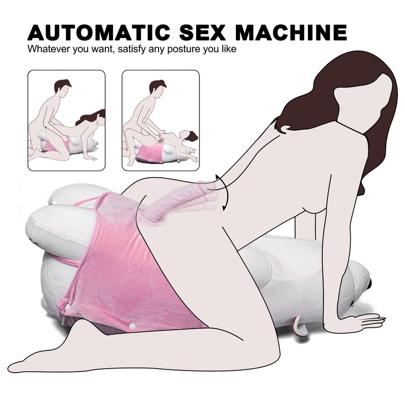 Auto Masturbator Sex Machine with Thrusting Dildo Remote Sex Toys For Women Men gallery