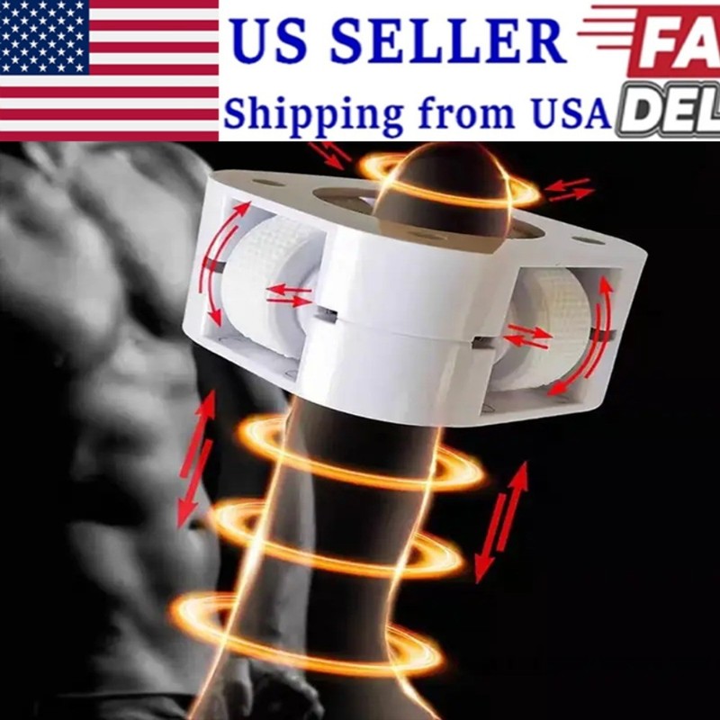 Penis Stretcher With Automatic Pressure Adjustment Roller Penis Massage Toy US