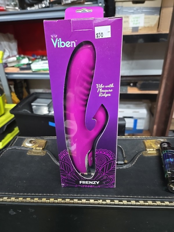 Viben Frenzy Rabbit Vibrator Berry – G-Spot Clitoral Suction Vibe