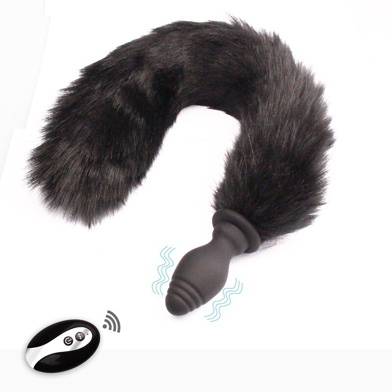 Small Fox Tail Butt Plug Anal Plug Cosplay Game Fantasy Furry Sex Toy Lady Women gallery
