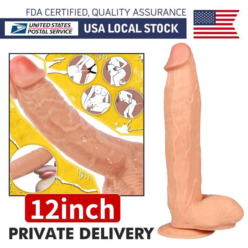 2.5inch Huge Diameter Realistic Suction Cup Big Dilldo Toy Super Long Stick