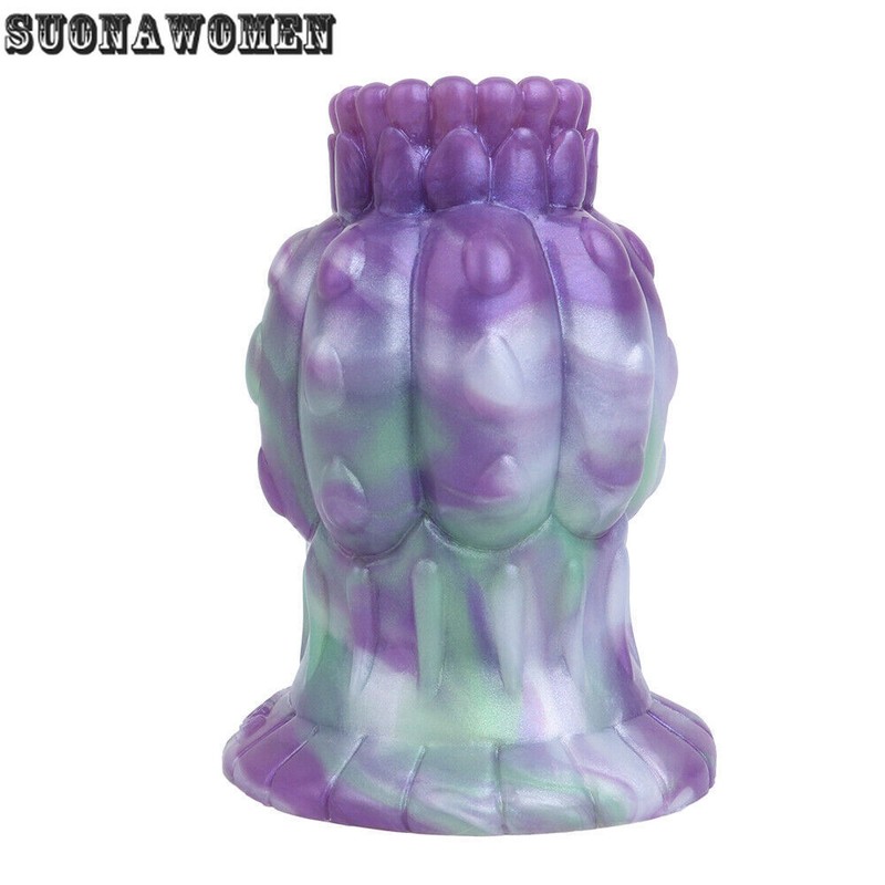 Anal-Sex-Spreader-Hollow-Silicone-Butt-Plug-Comfort-Deep-Access-Tunnel-Novel-Toy gallery