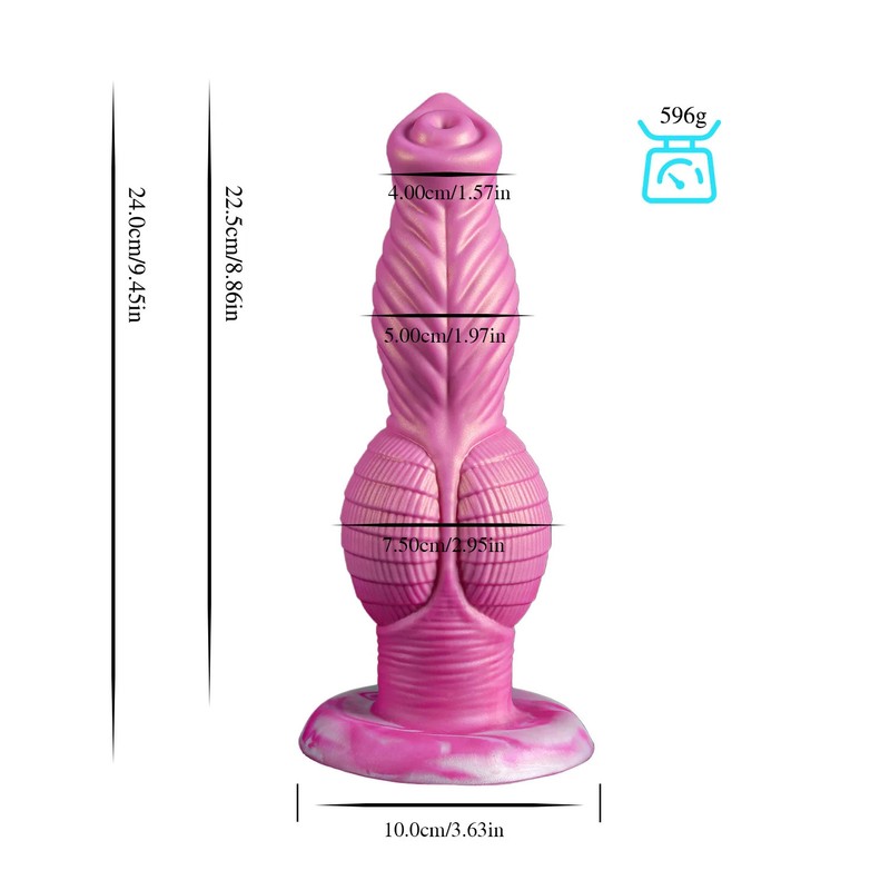 Alien Series Silicone Mixed Color Dildo Anal Plug Anus Dilator Butt Plug Sex Toy