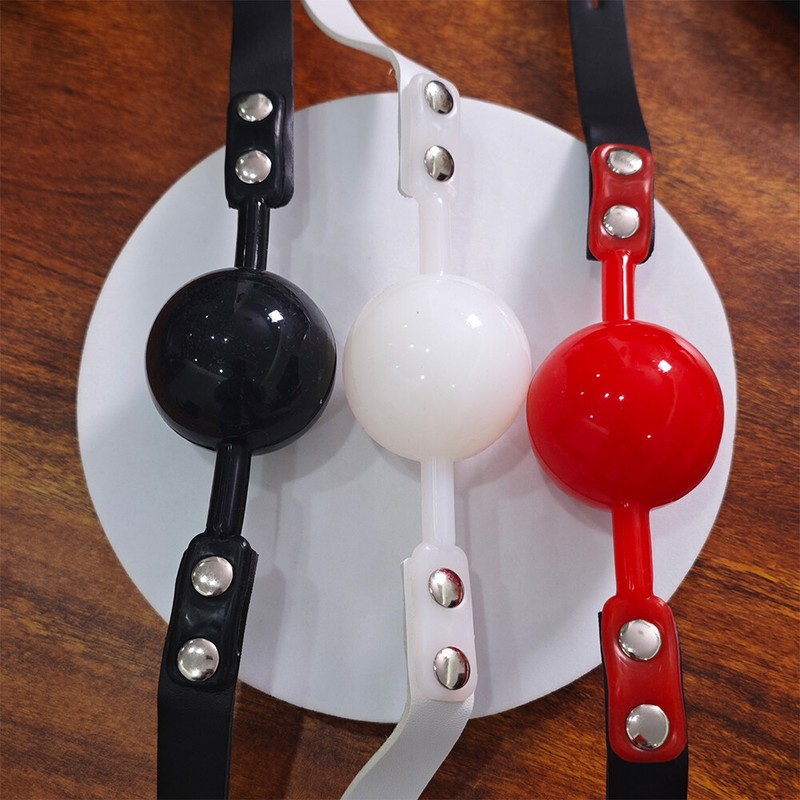 Sex Toys For Women Men Mouth Ball Gag Oral Bondage Fixation Harness Restraint SM gallery