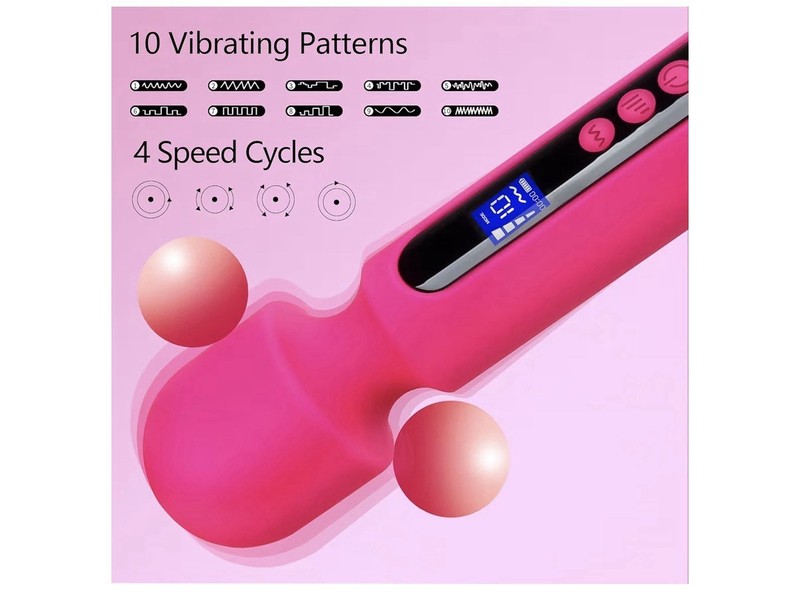 Vibrator Wand 12 Inch Powerful Adult Toys 10 vibration modes and 4 speeds gallery