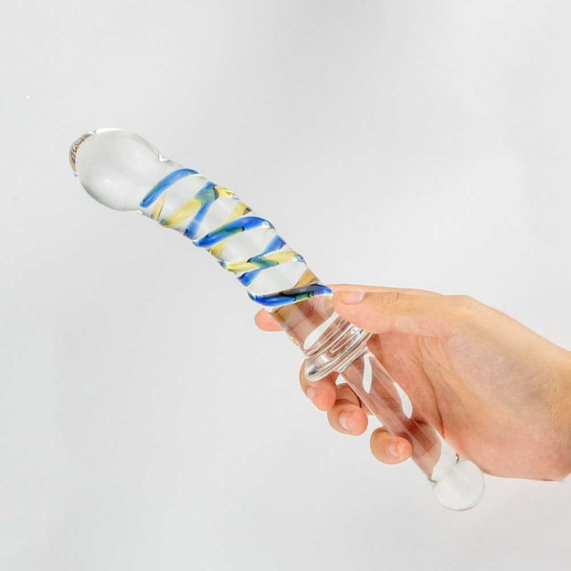 Glass Dildo Clit Vagina Anal Butt Plug G-Spot Massage Sex Toy for Women Men Gift gallery
