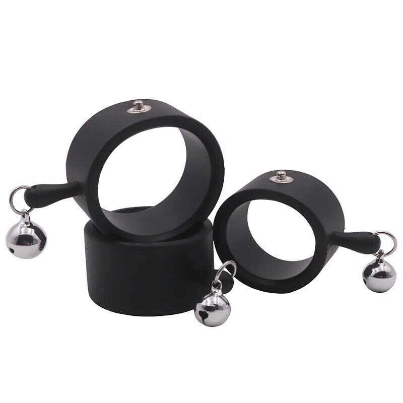 E-stim Shock Scrotum Stimulator Chastity Cock Cage Penis Ring Sex Toys For Men