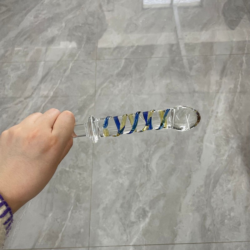 Glass Dildo Clit Vagina Anal Butt Plug G-Spot Massage Sex Toy for Women Men Gift gallery