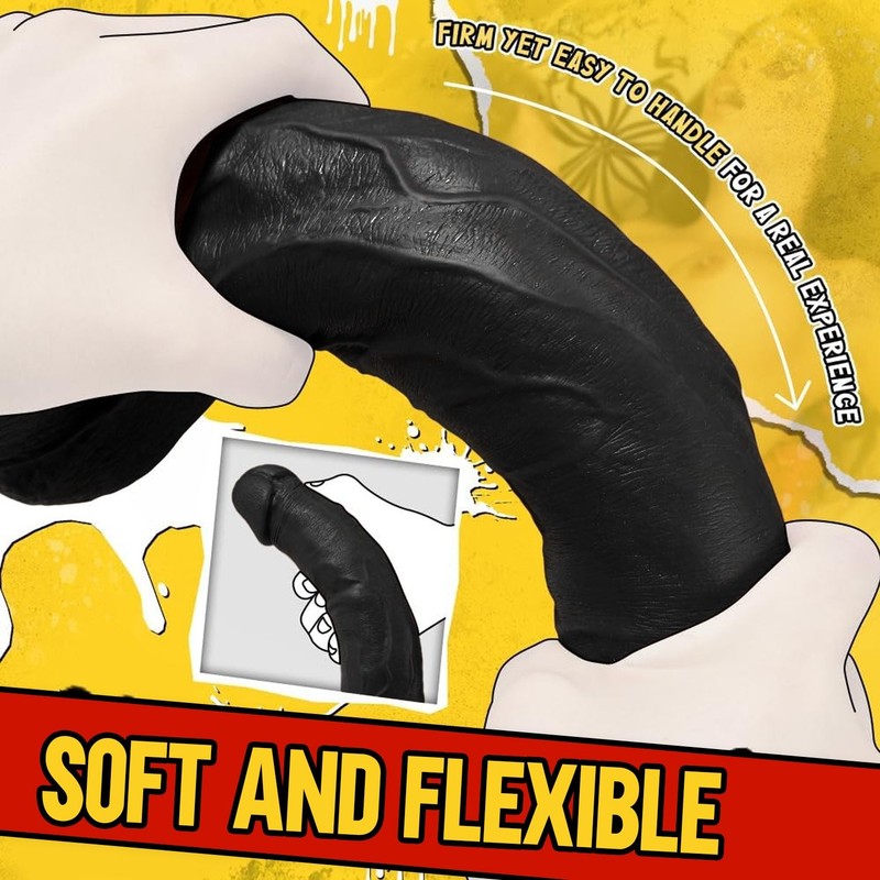 Dildo 10 Inch Realistic Lifelike Big Real Dong Suction Cup Waterproof Women Toy gallery