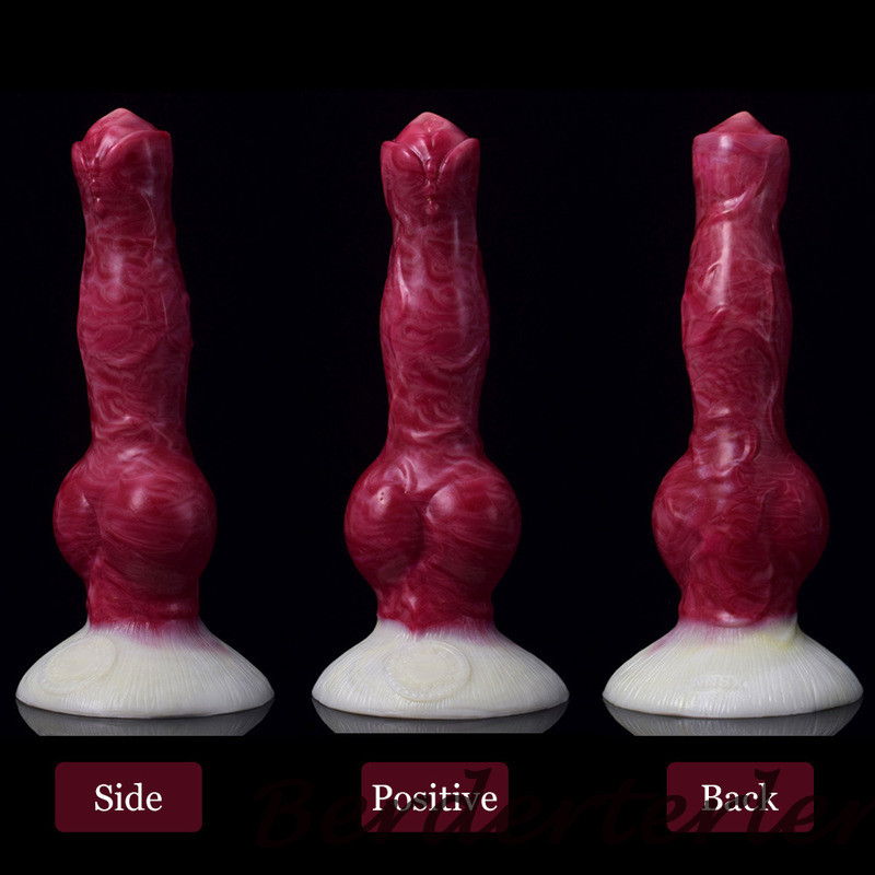 Huge Knot Silicone Dildo Suction Cup Swirly Patterns Flexible Anal Plug Sex Toys gallery