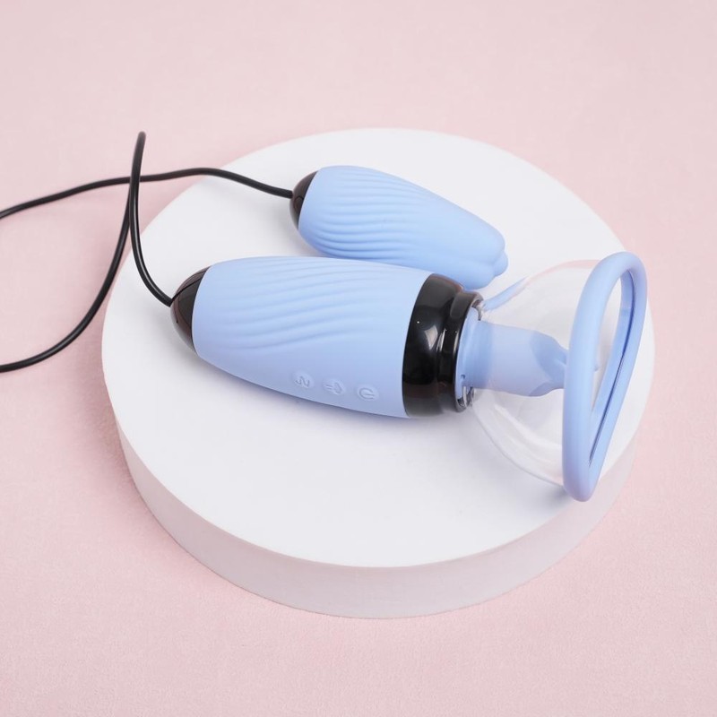 Nipple Clitoral Vaginal Suck Vacuum Pussy Pump Massager Vibrator Women Sex Toys gallery