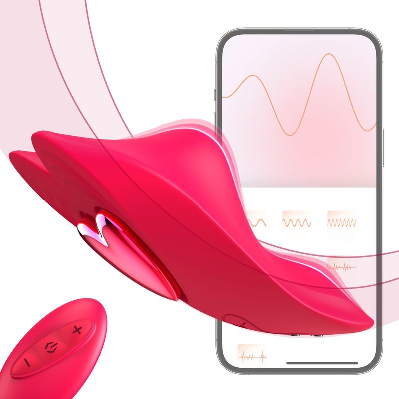 Remote Control Vibrator Couples Sex Toys, App Cellphone Wearable Couple Vibra…