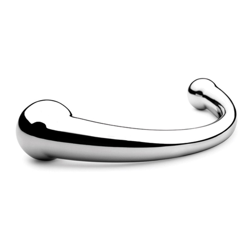 njoy Pure Wand Stainless Steel – Elegant Curved Prostate Massager