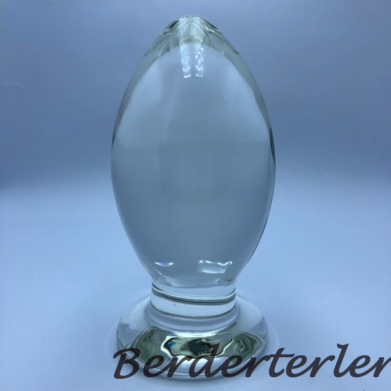 3 Size Glass Blockage Dildo Crystal Anus Bead Dick Sex Toys Large Butt Plug Anal gallery