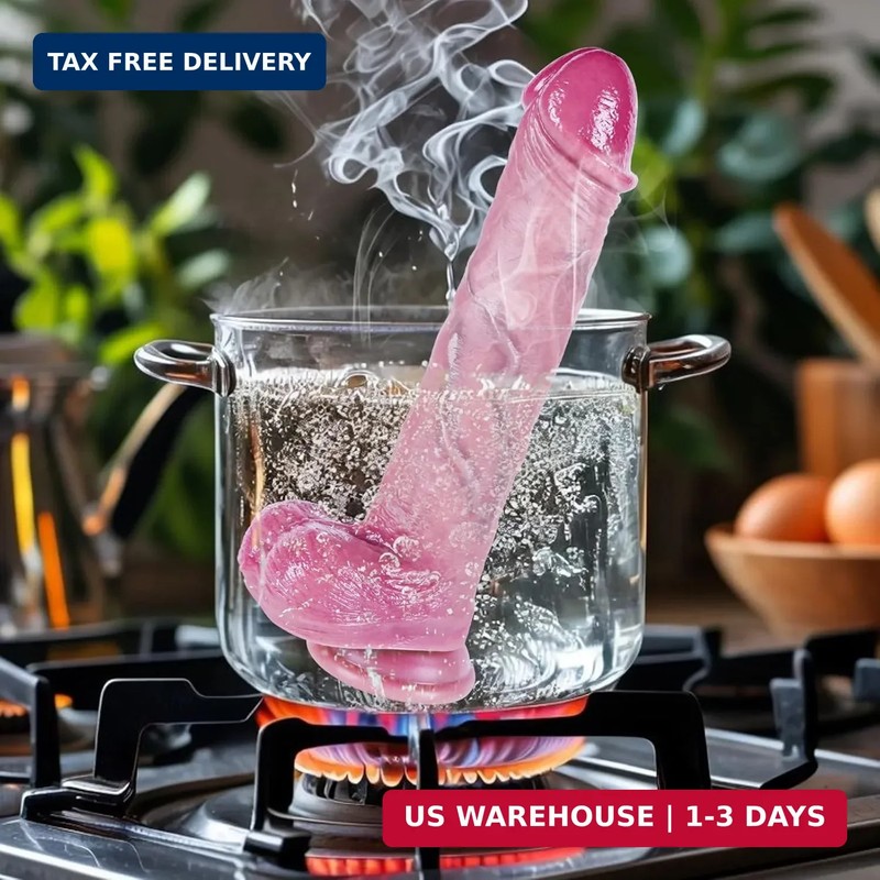 9 inch Realistic Large Dual Density Dildo, Big Anal Silicone Dildo for Vaginal G gallery
