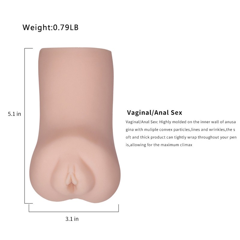 Realistic Masturbator For Man Pocket Pussy Stroker Vagina Sex Toy 3D Sex Doll gallery