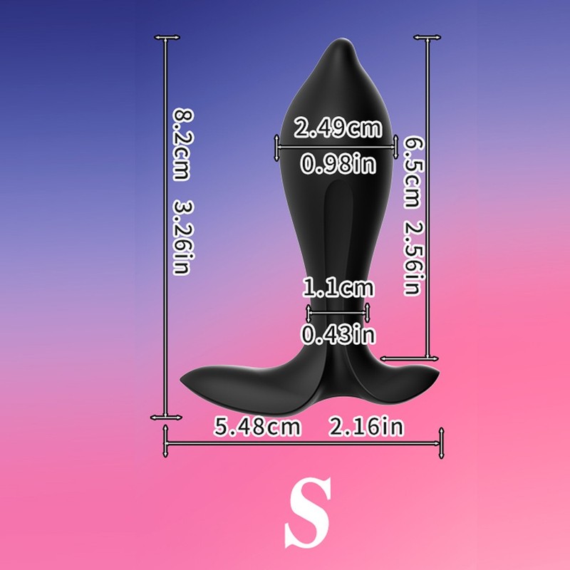 Silicone Anal Trainer Butt Plug Kit Set Prostate Massager Sex Toys for Men Women